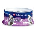 Verbatim DigitalMovie Standard 120mm DVD+R Media (Pack of 25)