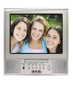13-inch AC/ DC Color TV/ DVD Player