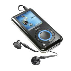 SanDisk Sansa e260 4GB Black MP3 Media Player (Refurbished)