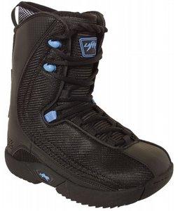 Lamar Justice Women's size 7 Black/ Sky Snowboard Boots