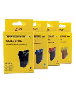 Ink Cartridge for Brother LC21 Combo (Pack of 4)