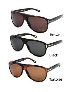 Tom Ford Plastic Aviator Sunglasses