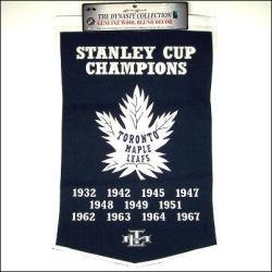 Toronto Maple Leafs Stanely Cup Banner 