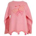 Mulberribush Pink Butterfly Sweater