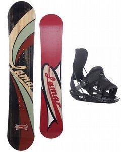 Lamar Blazer 154 cm Snowboard with Flow Bindings