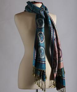 Mystic Clothing Classic Paisley Pashmina Scarf