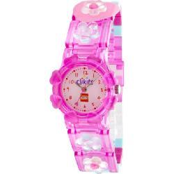 Lego Girls' Clikits Pretty in Pink Hearts Watch