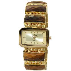 Jules Jurgensen Women's Tiger's Eye Watch
