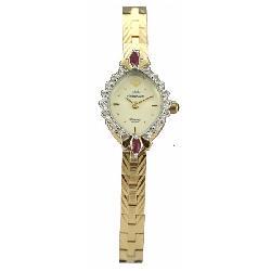 Jules Jurgensen Women's Ruby Gemstone Watch
