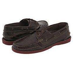 Tommy Bahama Catalina Brown Croco Leather