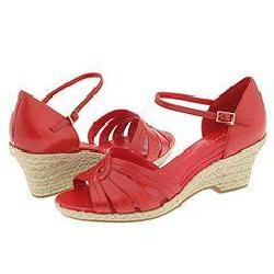 Easy Spirit Dea Medium Red Leather
