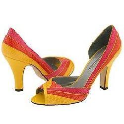 Via Spiga Passion Orange/Pink/Yellow Snake