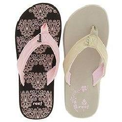 REEF Seaside 2-Pair Variety Pack Taupe/Pink & Brown/Pink