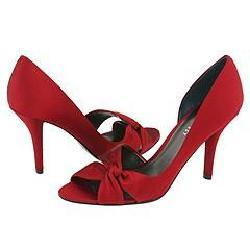 Nine West Jojus Red Satin(Size 9.5 M)(Size 9.5 M)