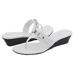 AK Anne Klein Missy White Leather