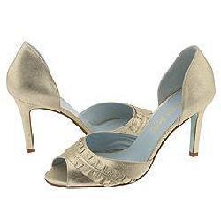 Cynthia Rowley Shelly Platino Glitter Suede(Size 8.5 M)