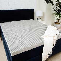 Dream Support 2-inch Convoluted Foam Mattress Topper