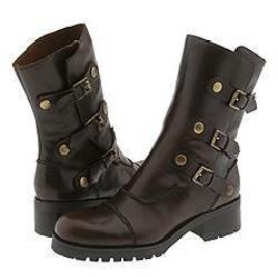 Nine West Tanea Dark Brown Leather