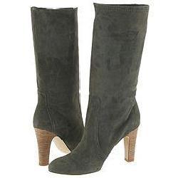 Nine West Hariet Dark Green Suede