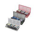 Three Colored 6 in 1 Game Card Holders For Nintendo DS and Dsi