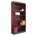 Alera Square Corner Bookcase With Finished Back