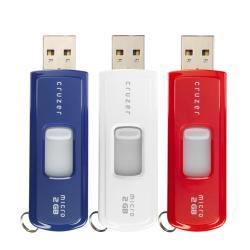SanDisk 2GB Cruzer Micro USB 2.0 Flash Drive (Pack of 3)