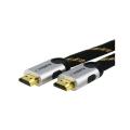10-foot Metal Silver M/ M Flat HDMI Cable
