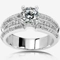 14k Gold 1 5/8ct TDW Diamond Engagement Ring (G-J, SI)