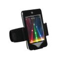 Eforcity Black Suede Armband for iPod Touch