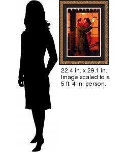 Jack Vettriano Back Where You Belong Framed Art