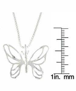 Sterling Silver Sun Moon Butterfly Necklaces  (Set of 3)