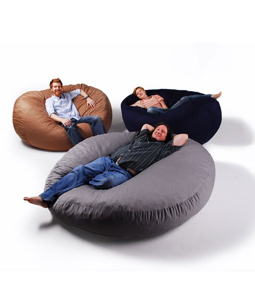 Zoe 6-foot Navy Beanbag-style Cocoon