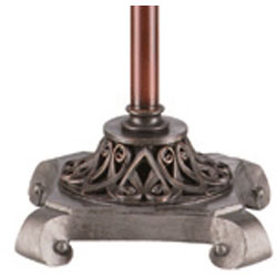 Topaz Frosted Glass Torchier