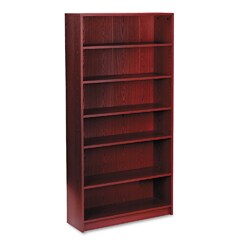 HON 1870 Series 72-inch Laminate Bookcase - Mahogany