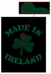 Irish Poster Created Using The Lyrics To Danny Boy