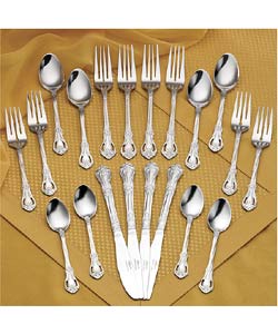 Rogers Stainless 2-piece Chelsea Flatware Set (case of 6)