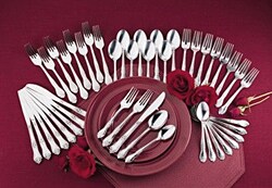Rogers Stainless Steel 40-piece Flatware Set (Case of 8)