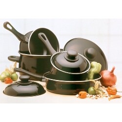 Carbon Steel Nonstick 7-piece Cookware Set (Case of 4)