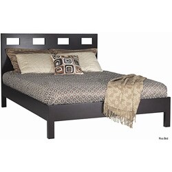 Riva Espresso California King-size Platform Bed