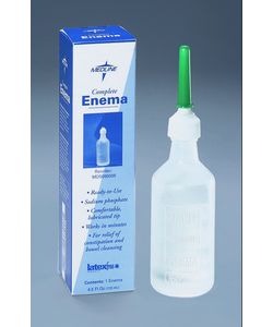 Medline Enema, Disposable, Phosphate, 4.5 fl-oz (Case of 24)