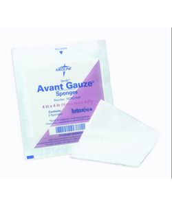 Medline Gauze Sponge 4 x 4-inch  Avant 4-Ply  (Case of 1200)