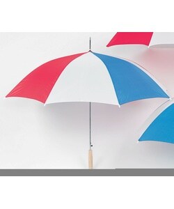 RainWorthy 48-inch Red/ White/ Blue Golf Umbrella (Case of 24)