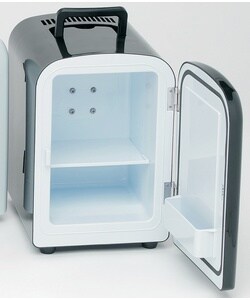 Personal Cooler/ Warmer Black Mini Fridge (Pack of 2)