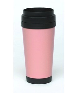 Ladies Pink Stainless Mug (Case of 20)