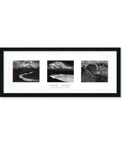 Ansel Adams Our National Parks Triptych Print