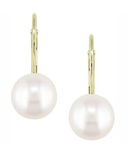 14k Gold Cultured Pearl Earrings (Case of 3)