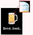 Very Cool Beer Poster Created Out Of Drunken Terms