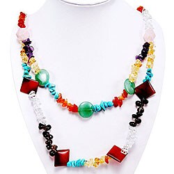 Multi-gemstone Necklace