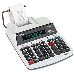 Canon P160DH 2-Color Roller Printing Calculator