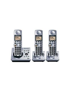 Panasonic KXTG1033 pk DECT 6.0 3-handset Phone (Refurbished)